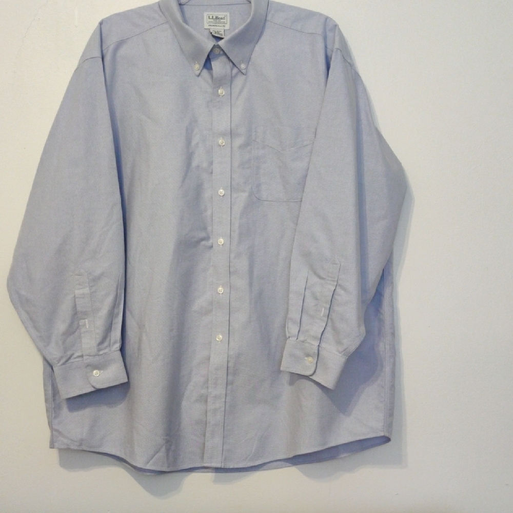 L.L. Bean Men's Blue Shirt 18-33